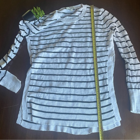 Madewell Sunview Striped Summer Crewneck Sweater Size XS - Picture 4 of 9